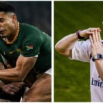 Nigel Owens analysing Sascha yellow card incident from Ireland vs Springboks"