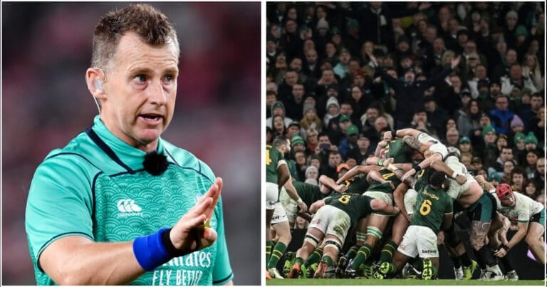 Nigel Owens comments on Springboks scrum dominance during Test rugby debate