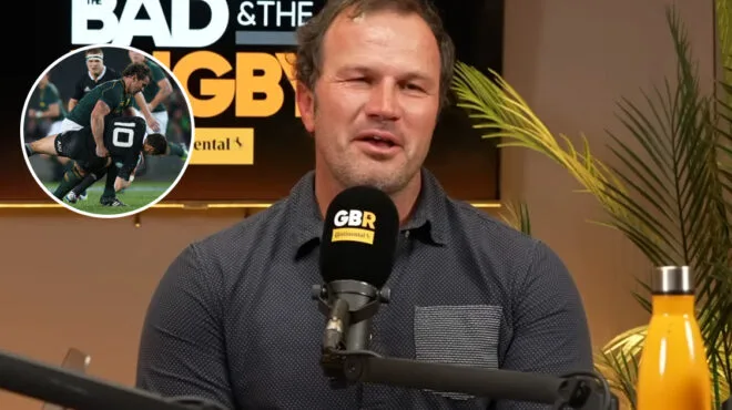 Bismarck du Plessis finally reveals the full story behind his famous tackle on Dan Carter on The Good, The Bad & The Rugby podcast. Watch the clip and read his quotes