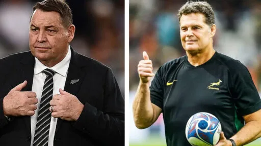 Rassie Erasmus vs Steve Hansen statistical and trophy comparison in the greatest rugby coach debate