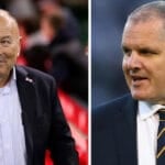 Eddie Jones discussing Rugby World Cup seedings and World Rugby rankings