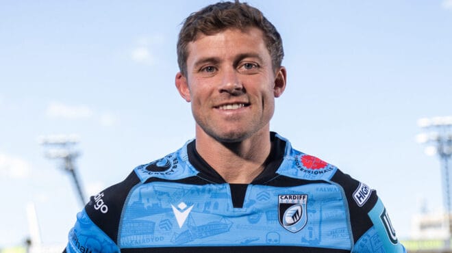 Leigh Halfpenny Cardiff return announcement