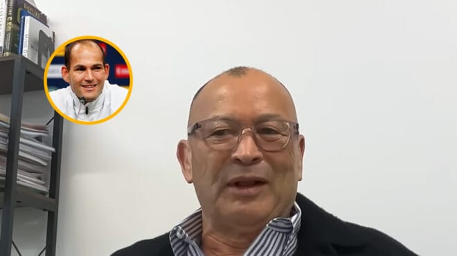 Eddie Jones names the three greatest players he has ever coached George Smith Stephen Larkham Fourie Du prezz