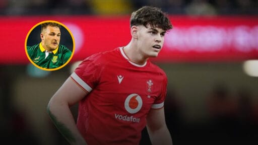 Scarlets centre Eddie James has been likened to Springbok star Andre Esterhuizen by coach Albert van der Berg, boosting his Wales Six Nations credentials.