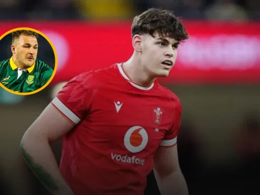 Scarlets centre Eddie James has been likened to Springbok star Andre Esterhuizen by coach Albert van der Berg, boosting his Wales Six Nations credentials.