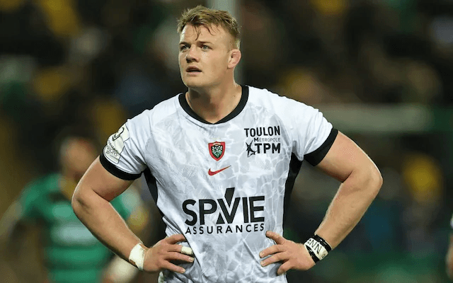 David Ribbans competing for England before potential rugby switching nations move