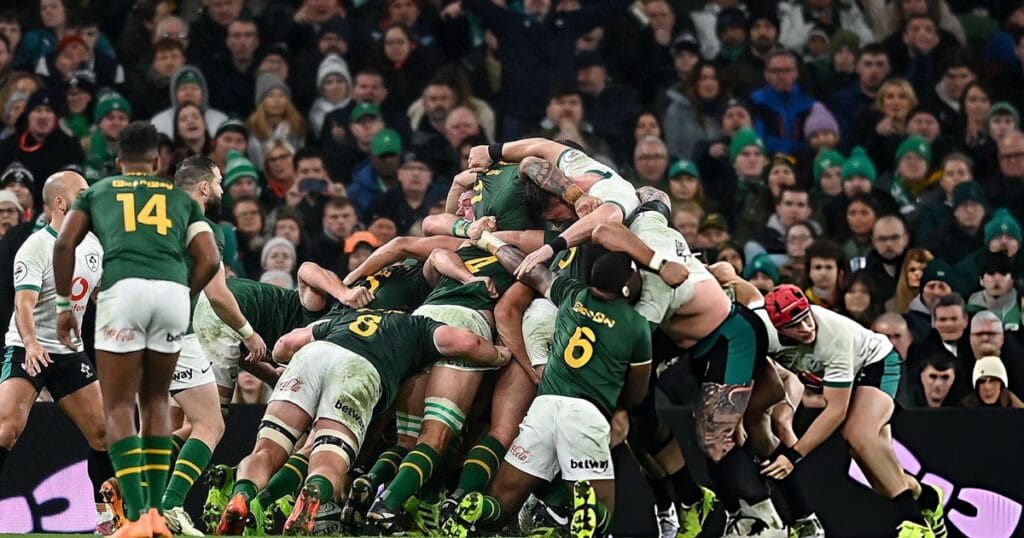 Springboks Scrum Dominance vs Ireland 2025