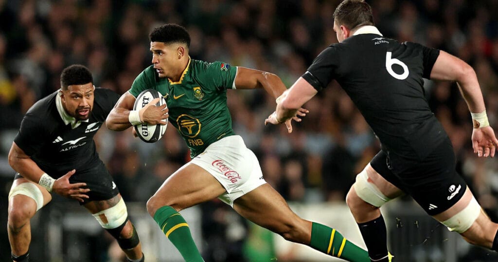 Sacha Feinberg-Mngomezulu vs All Blacks