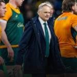 Tom Hooper and the Wallabies squad ahead of the 2026 tour of Argentina