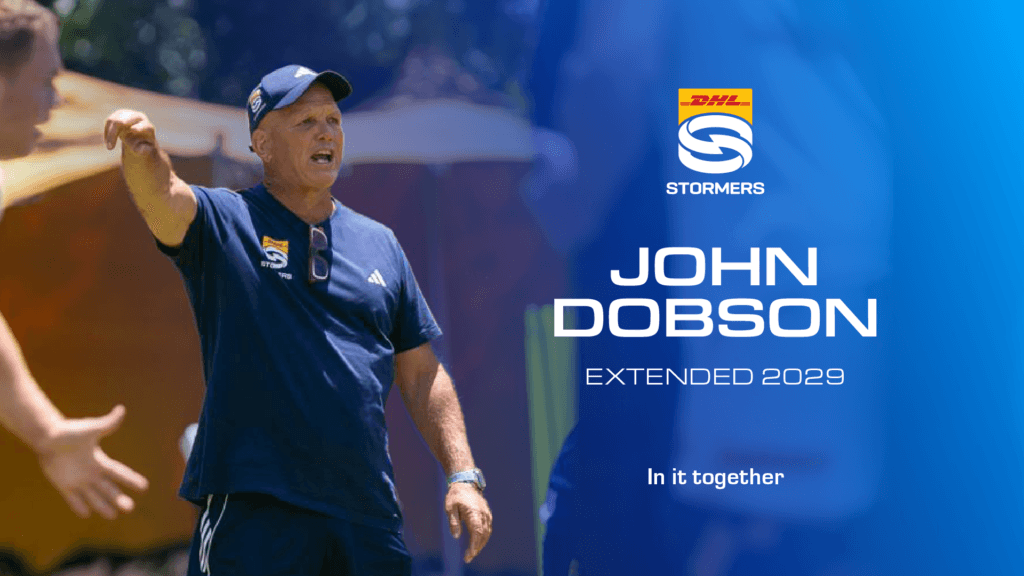 John Dobson, Stormers director of rugby