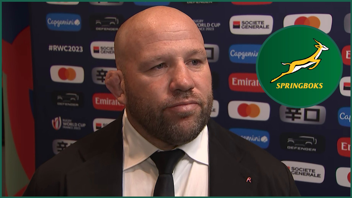 Jason Ryan flags breakdown work, calls Springbok scrum the best in the world