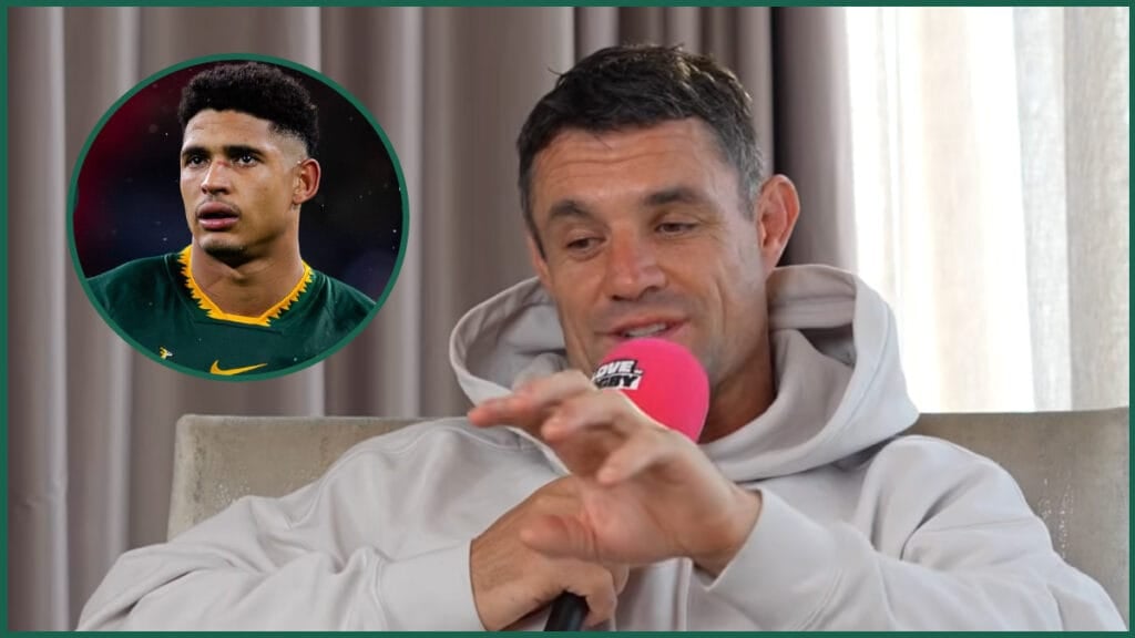 Dan Carter rates Sacha Feinberg-Mngomezulu's talent but says the Springboks playmaker needs longevity before anyone calls him world class — and he will not name a best No 10 on the planet.