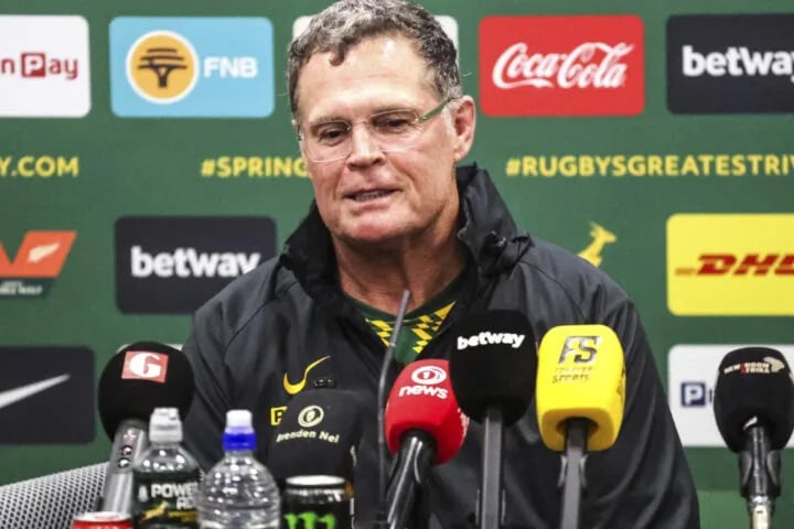 Rassie Erasmus refused to call South Africa's 33-16 defeat by New Zealand at Ellis Park a catastrophe, pointing to the 2021 British & Irish Lions series and the 2019 World Cup pool stage as evidence that the Springboks have recovered from worse starts. What he would not do is pretend his team learned anything from it.