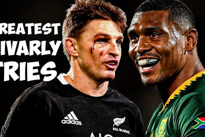 WATCH: Rugby’s Greatest Rivalry Tries — All Blacks vs Springboks tries