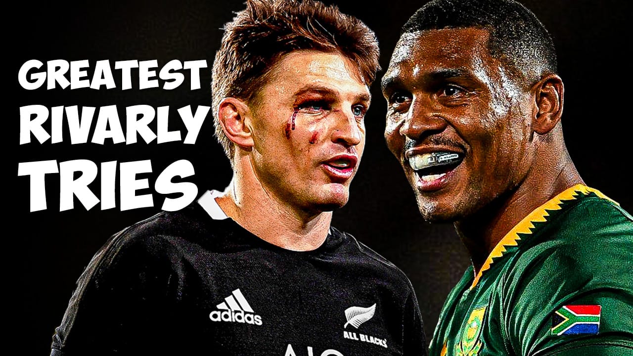WATCH: Rugby’s Greatest Rivalry Tries — All Blacks vs Springboks tries