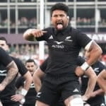 All Blacks vs Springboks at Ellis Park during the first Test of the series