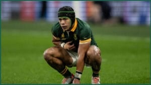 Sam Cane trained with Cheslin Kolbe for two seasons and rates him among the greatest ever. The detail that stayed with him wasn't the tries — it was the boredom.