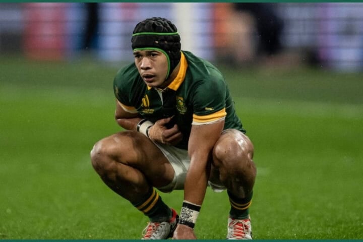 Sam Cane trained with Cheslin Kolbe for two seasons and rates him among the greatest ever. The detail that stayed with him wasn't the tries — it was the boredom.