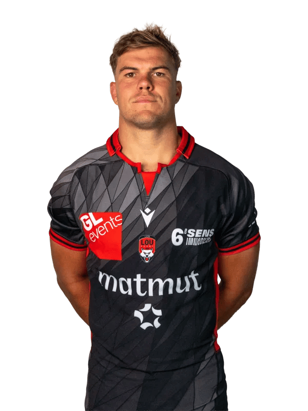 Liam Allen, Back row for Lyon
