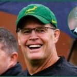 Rassie Erasmus at a Springboks training before the Ellis Park Test against the All Blacks