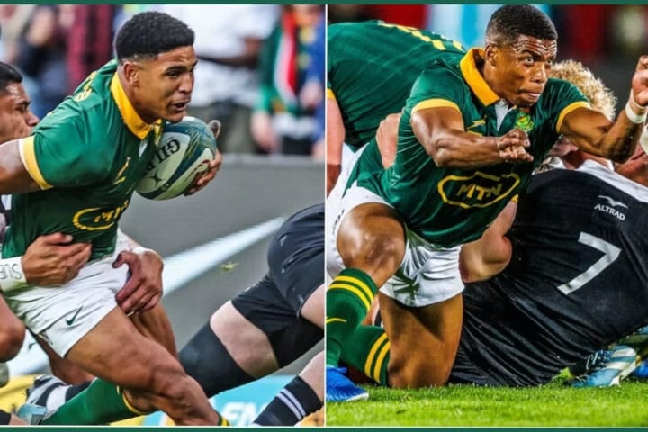 Springboks half-backs Grant Williams and Sacha Feinberg-Mngomezulu start at Ellis Park on Saturday. Neither can assume the shirt is his for the series. Rassie Erasmus has already named the Test he believes settles this one, and it is not the opener.