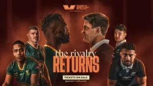Rugby's Greatest Rivalry 2026 — New Zealand's eight-match tour of South Africa