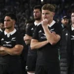 All Blacks player ratings: Damian McKenzie lines up a conversion against the Springboks at M&T Bank Stadium in Baltimore
