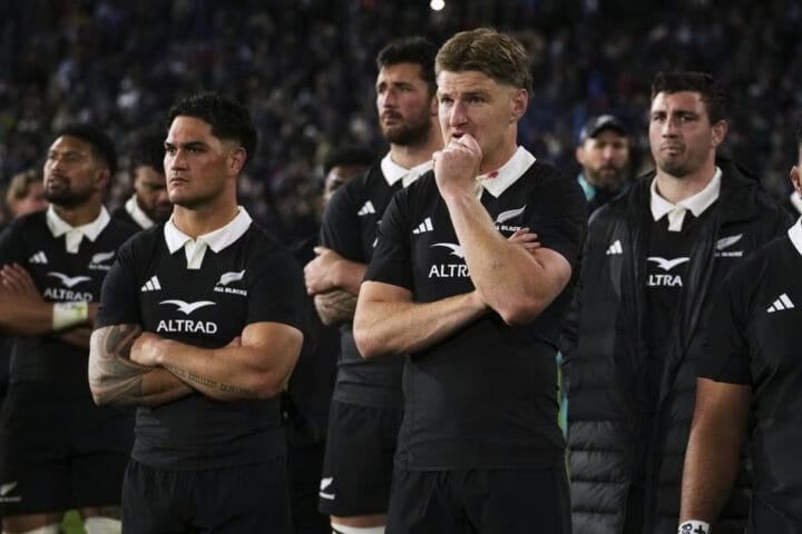 All Blacks player ratings: Damian McKenzie lines up a conversion against the Springboks at M&T Bank Stadium in Baltimore