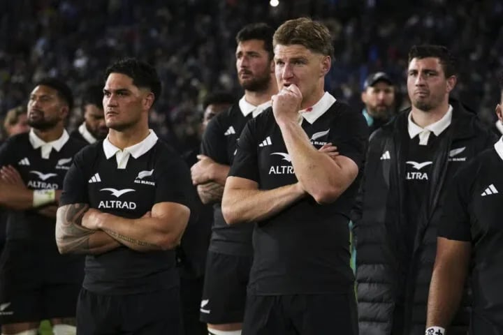 All Blacks player ratings: Damian McKenzie lines up a conversion against the Springboks at M&T Bank Stadium in Baltimore