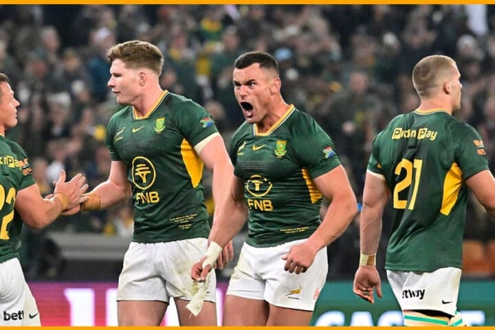 Springboks player ratings: Morné van den Berg dummies off the back of a maul to score against the All Blacks in Baltimore