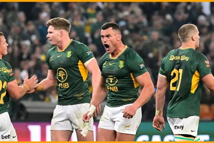Springboks player ratings: Morné van den Berg dummies off the back of a maul to score against the All Blacks in Baltimore