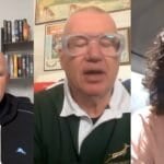 Sir John Kirwan on Rugby Rivals explaining why Ethan Blackadder should play seven for the All Blacks, with Ric Salizzo and Victor Matfield