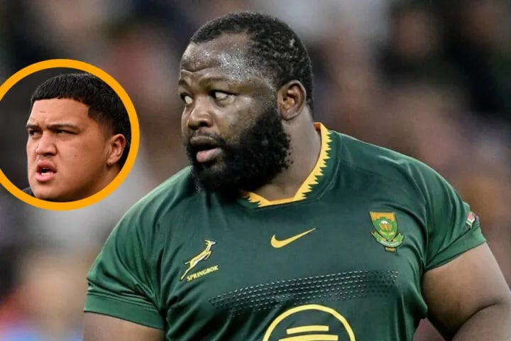 Ox Nché has run this series. The All Blacks loosehead who would be marking him gave the most generous read yet, and never mentioned the law book.