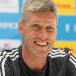 Ronan O'Gara on the touchline at La Rochelle, whose contract now runs to June 2031
