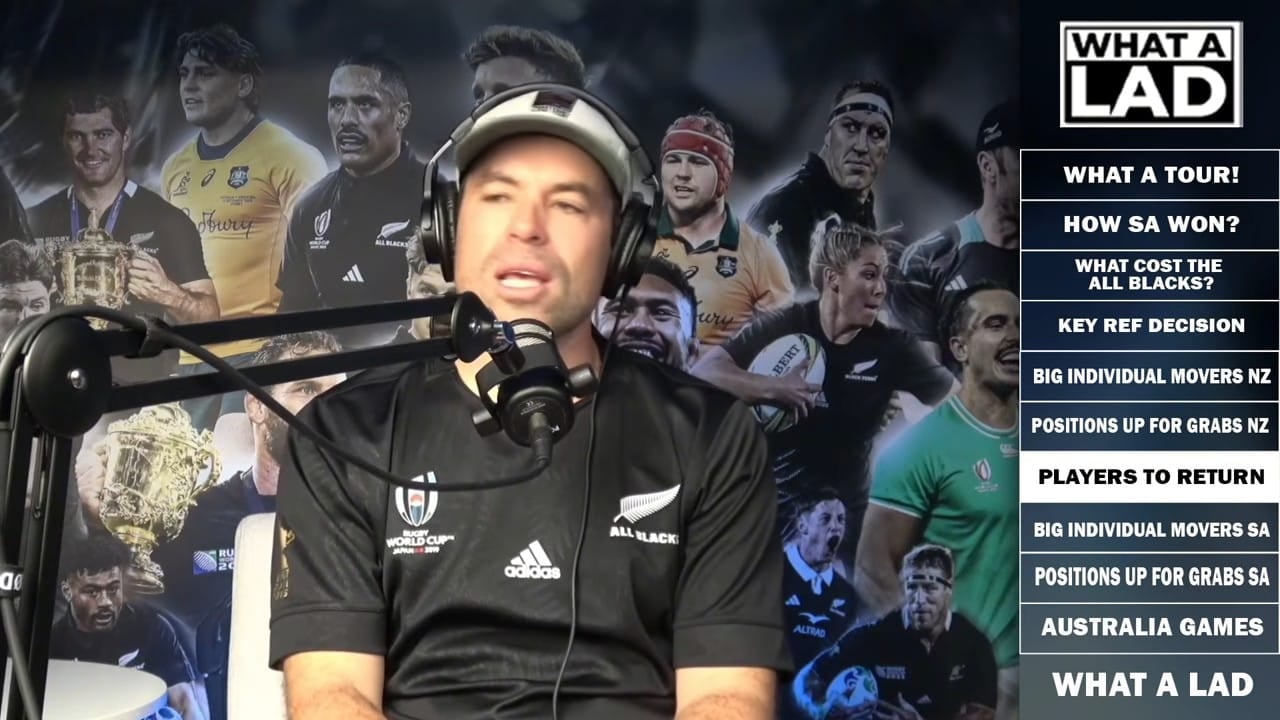 James Marshall on the What A Lad Podcast calling Scott Barrett one of the most underrated players in New Zealand