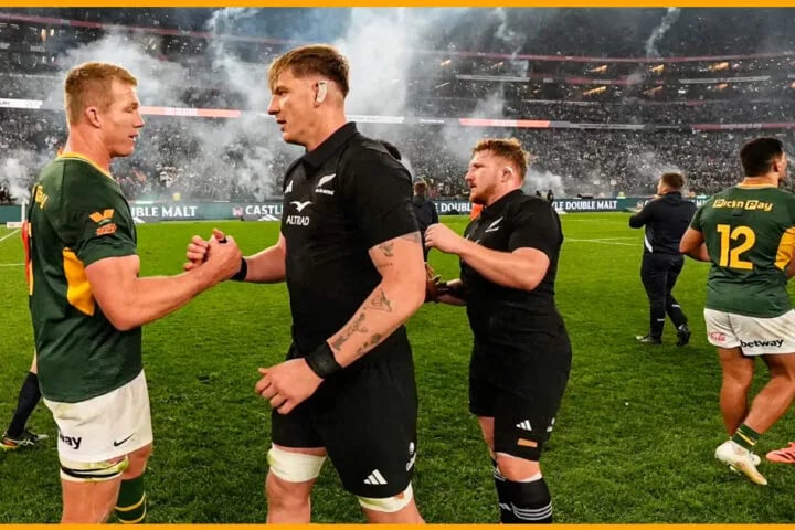 Springboks vs All Blacks Baltimore: both teams named, kick-off times, TV channels and the officials for the Test that settles Rugby's Greatest Rivalry.