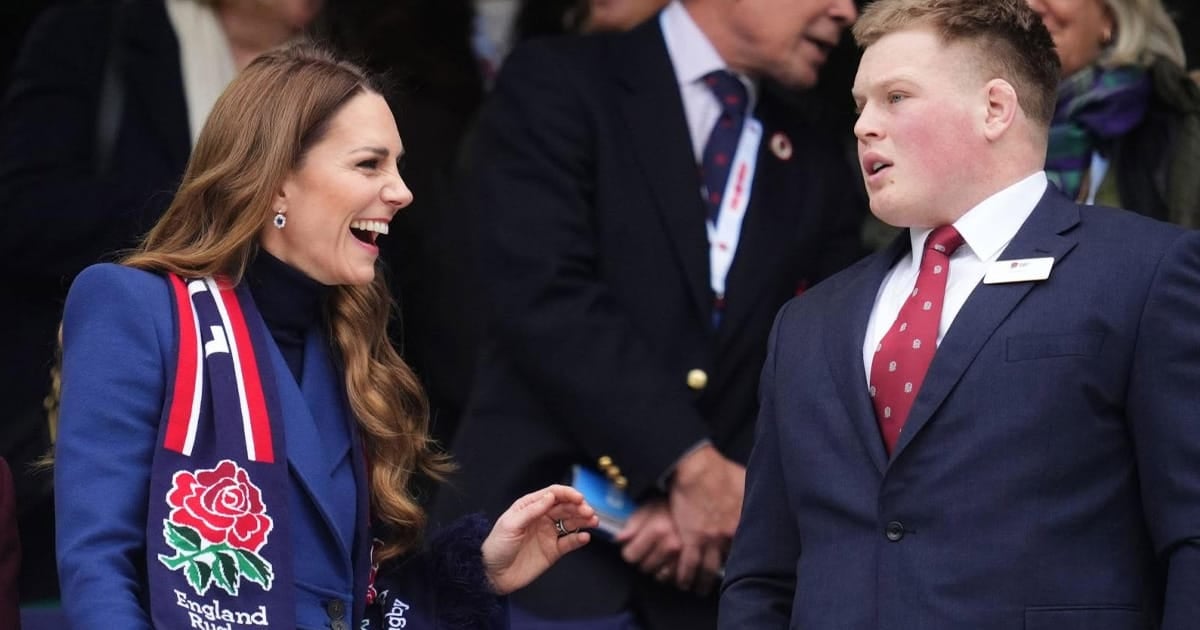 Princess Kate Asked Fin Baxter About England's Kicking. In 14 Of 15 Six Nations Games, The Side That Kicked Further Won.