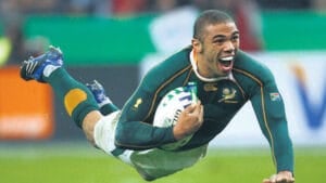 Lelia Masaga Told Bryan Habana 'I Thought You Were Fast'. Habana Answered With The Last Try At Loftus.