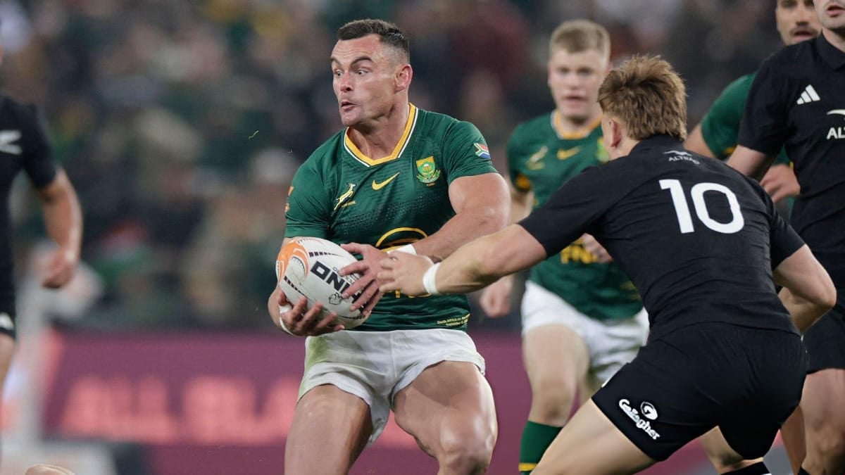 Springboks vs All Blacks match report: 29-24 at FNB Stadium, both fly-halves in the bin, a 20-metre maul, and the seven points Ruben Love left on the tee.