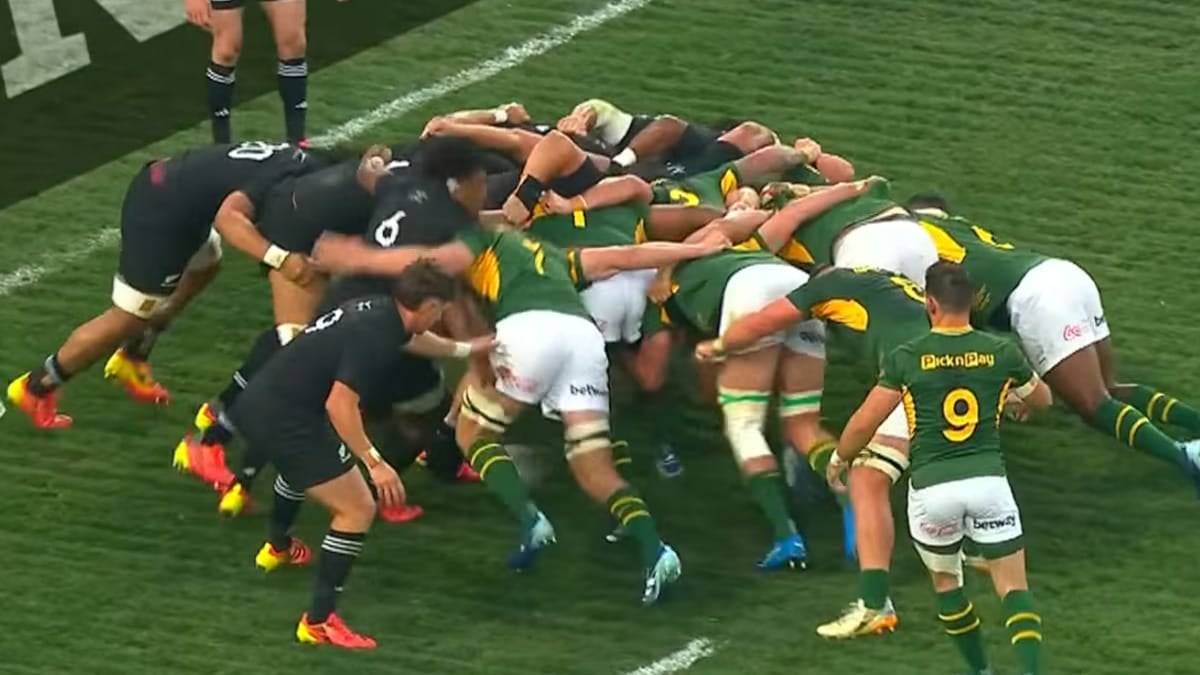 Springboks key moments from FNB Stadium: Arendse's try after 20 minutes of nothing, the penalty try, Kriel's answer, Marx's steal and a 20-metre maul.