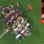 Kyle Sinckler scrum analysis: Wilco Louw and Ox Nché set against the All Blacks front row at a scrum during the third Test at FNB Stadium