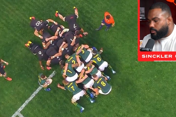 Kyle Sinckler scrum verdict: the pincer, the seam Wilco Louw broke for the penalty try, and the one Springboks scrum in three Tests that was walking around. springboks scrum