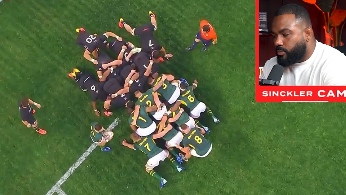 Kyle Sinckler scrum verdict: the pincer, the seam Wilco Louw broke for the penalty try, and the one Springboks scrum in three Tests that was walking around. springboks scrum