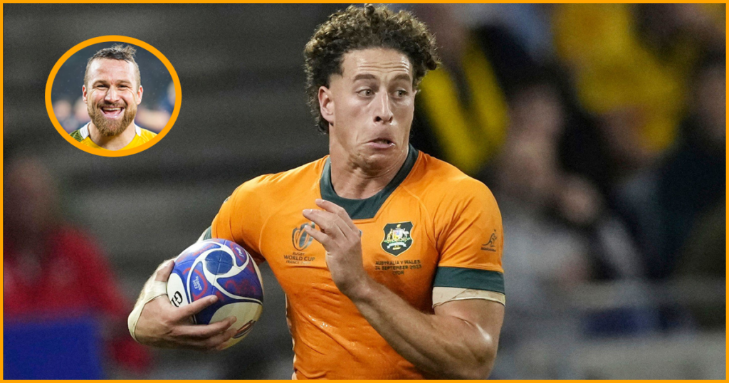 Matt Giteau, 103 Tests for the Wallabies, talks about Mark Nawaqanitawase's international future on Kick Offs and Kick Ons