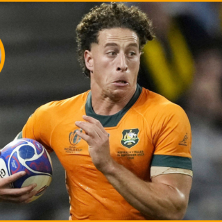 Matt Giteau, 103 Tests for the Wallabies, talks about Mark Nawaqanitawase's international future on Kick Offs and Kick Ons