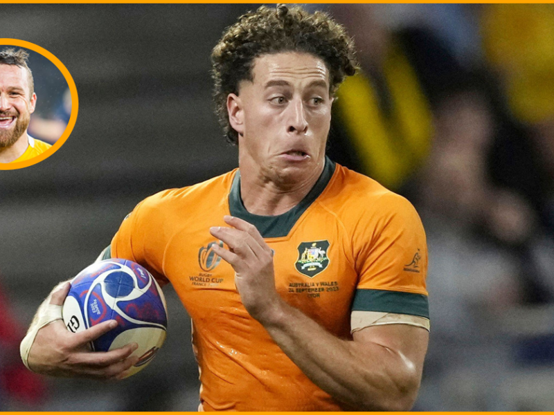 Matt Giteau, 103 Tests for the Wallabies, talks about Mark Nawaqanitawase's international future on Kick Offs and Kick Ons