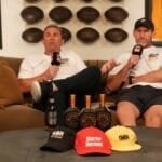 Justin Marshall, former All Blacks halfback, explaining the All Blacks turnover problem beside Kieran Read on The Good, The Bad & Rugby ANZ