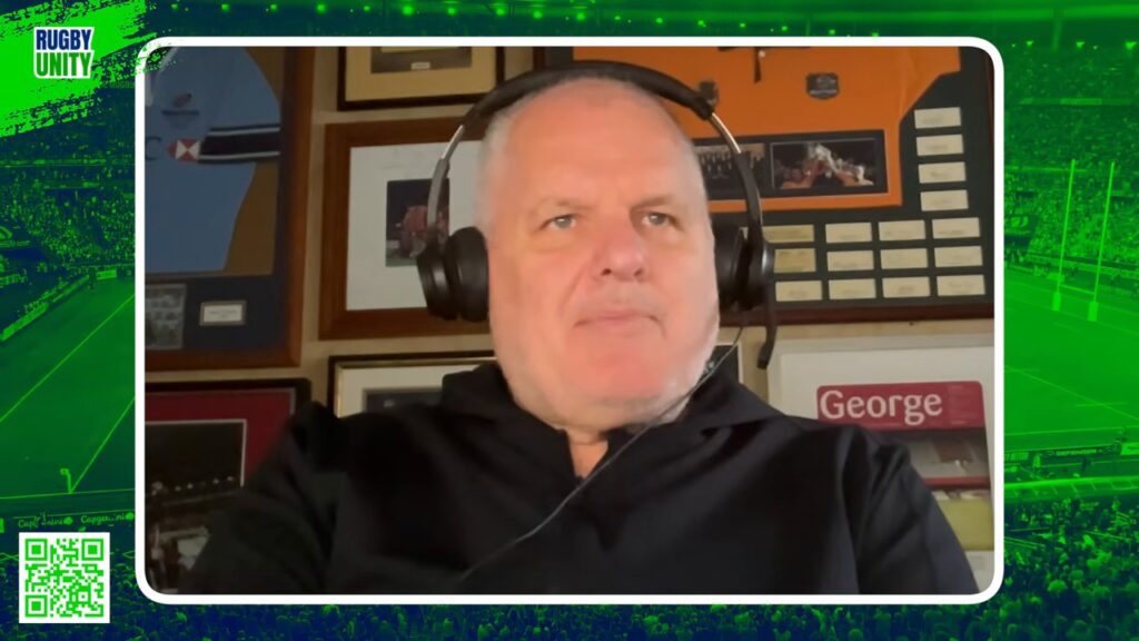 Ewen McKenzie, former Wallabies coach, talks about Harry Wilson's grubber on Rugby Unity
