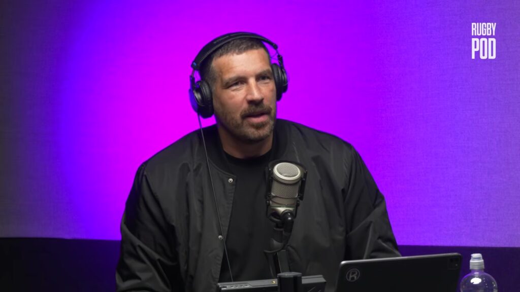 Jim Hamilton, former Scotland lock, on The Rugby Pod talking about Paul O'Connell