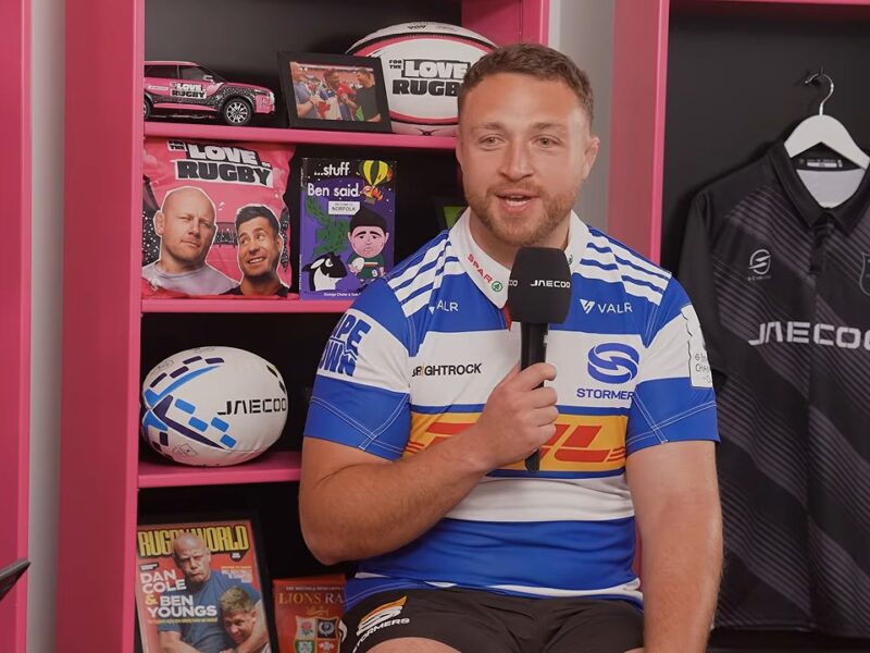 Ruan Ackermann of the Stormers talks about Rassie Erasmus and hybrid players on For The Love Of Rugby: South Africa